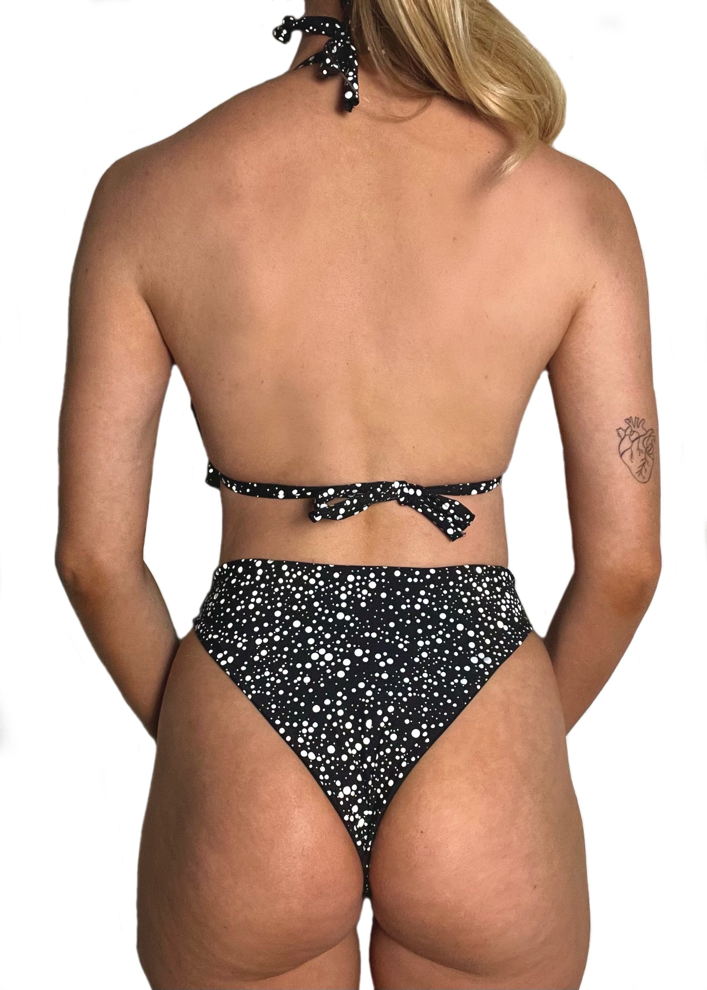 Polka Dot Reflective Gleam Bottom